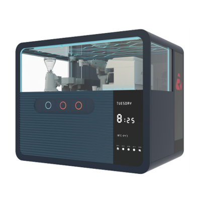 全自動咖啡機器人 預約點單 線上支付 多個品種 雙臂拉花